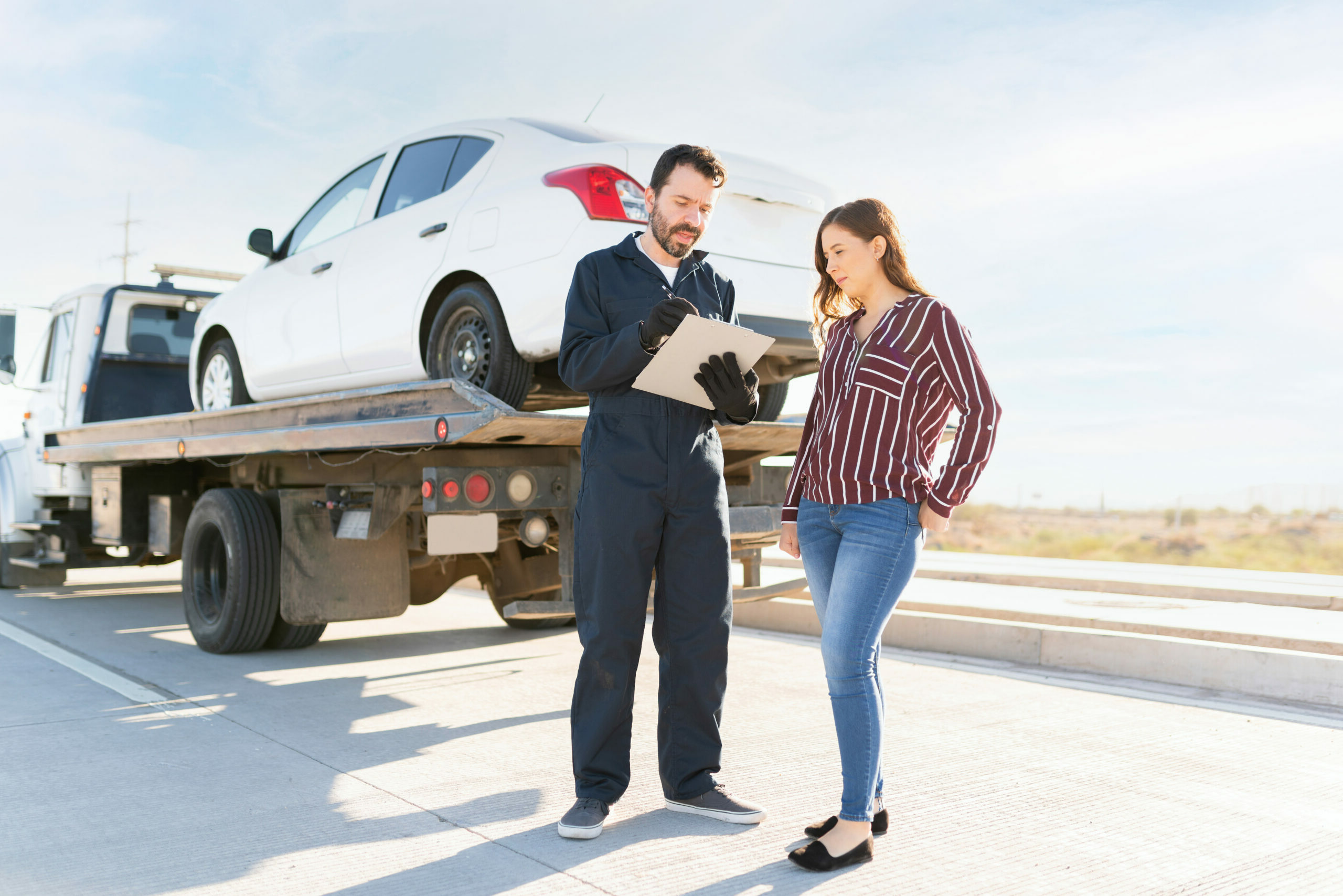 Tow Operator Approved by Continuing Education working